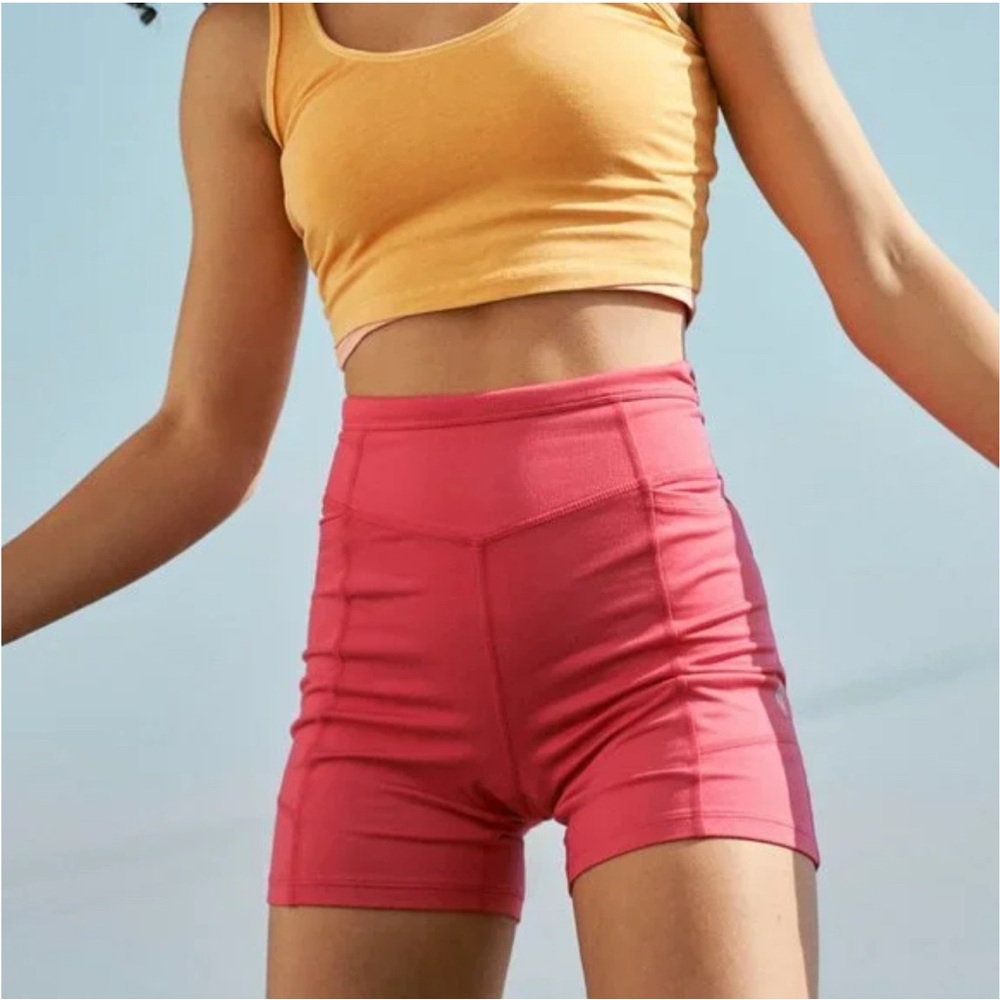 Free People Odessa Shorts in Wild Raspberry, Medium